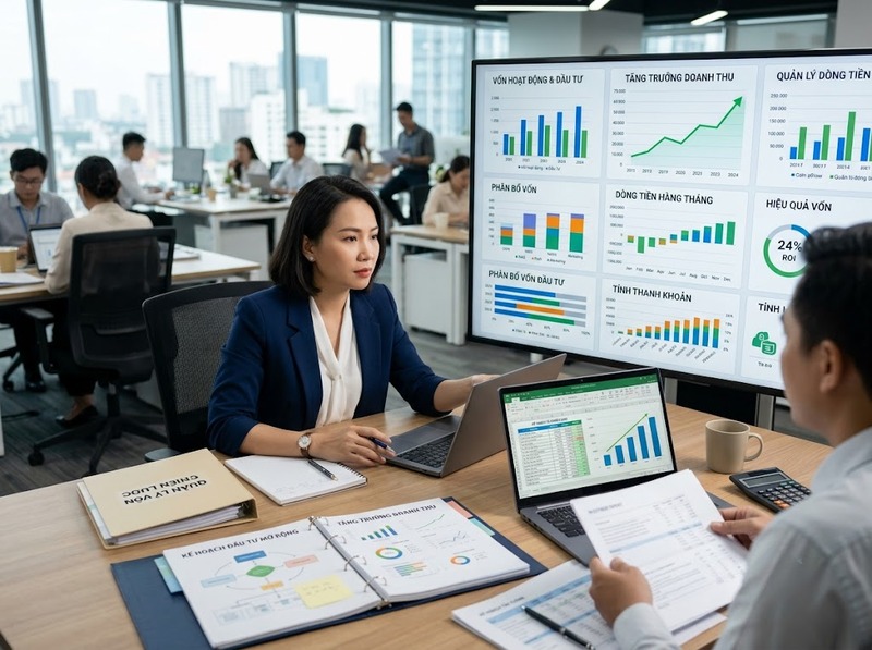 Nguồn lực kinh doanh từ vốn, nhân sự đến công nghệ và thông tin